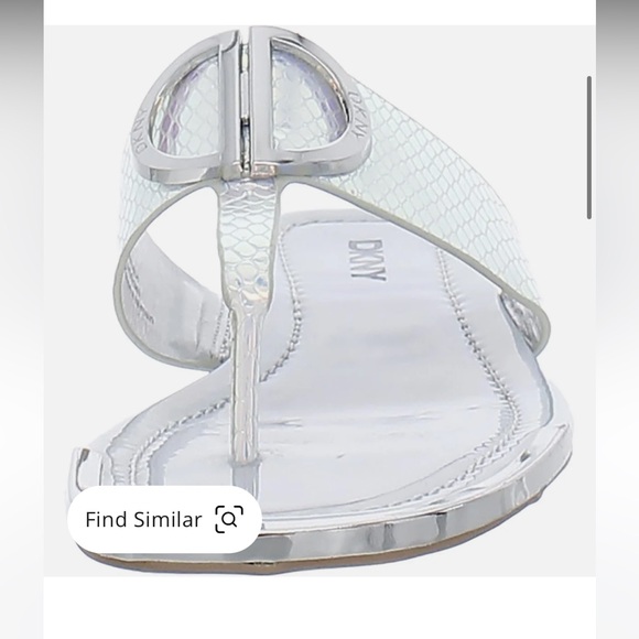 New DKNY Thong Flat Sandals - Picture 2 of 8